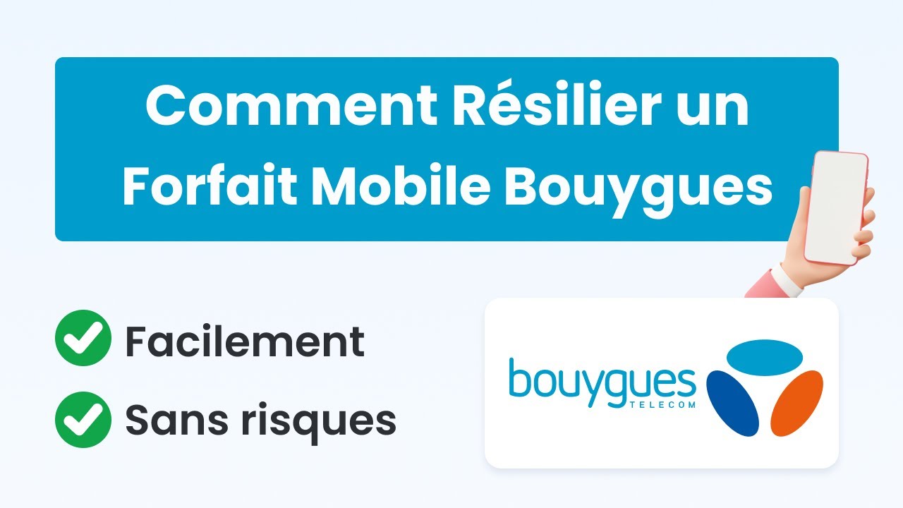 Comment Résilier un Forfait Mobile Bouygues Telecom #bouygues #resilier