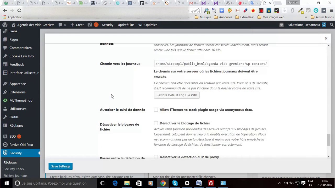 Comment paramétrer l'extension iTheme Security pour sécuriser son WordPress