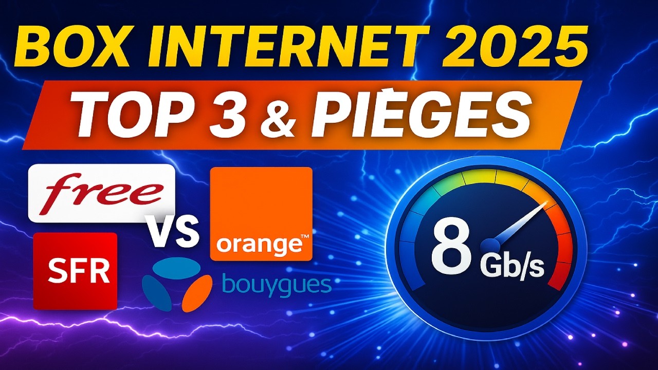 TOP 3 Box Internet 2025 – Les Offres à Choisir (et celles à Éviter)