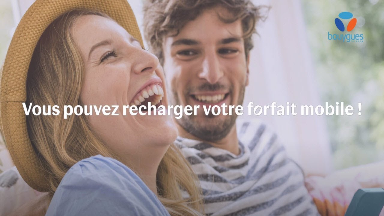 Rechargez votre forfait internet mobile avec Bouygues Telecom