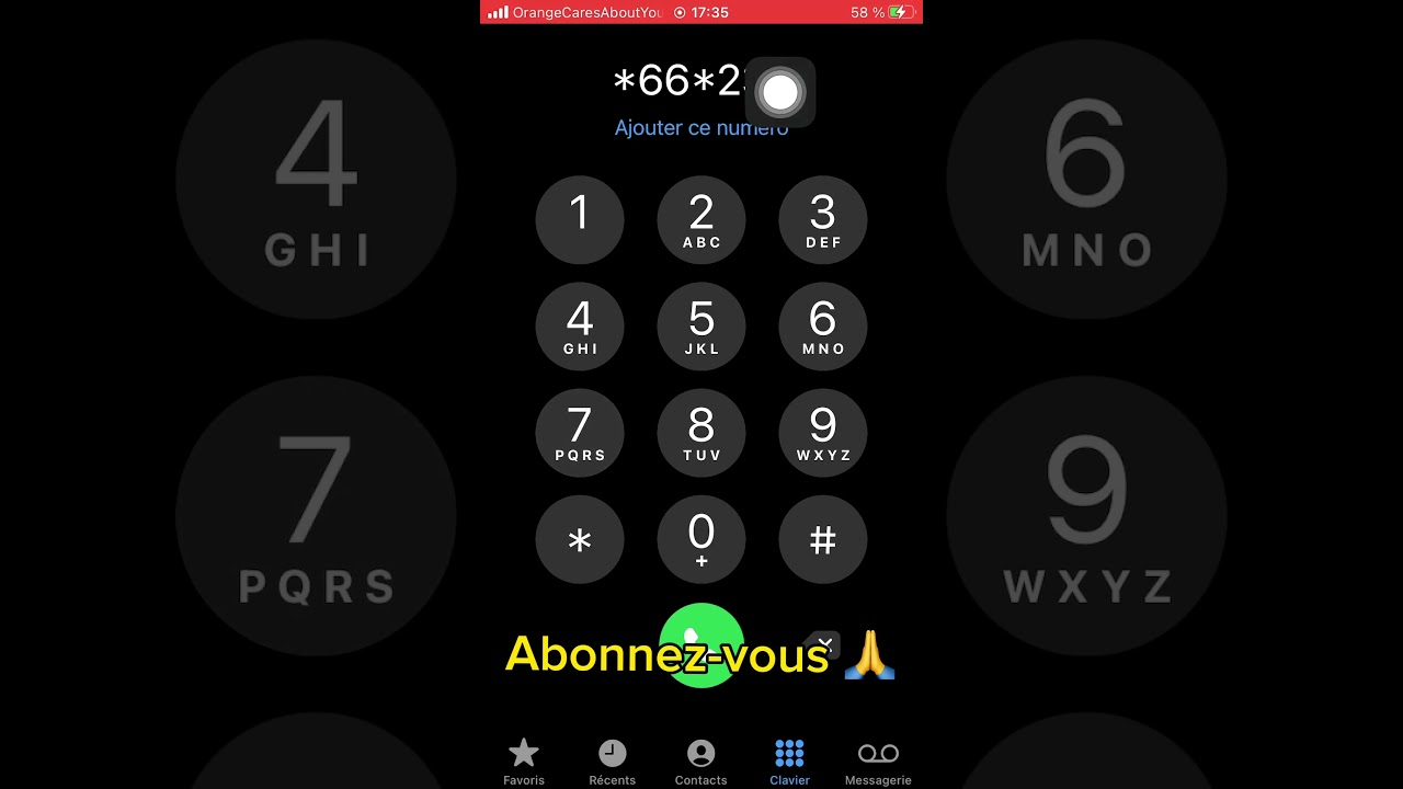 Comment recevoir les sms et appelle de son partenaire ?
