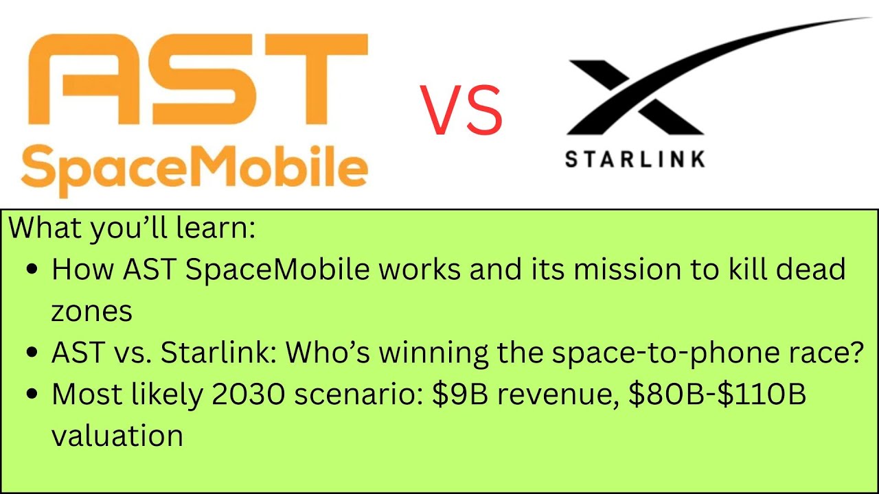 AST SpaceMobile vs. Starlink: The Future of Connectivity and a 2030 Financial OutlookSpacemobile