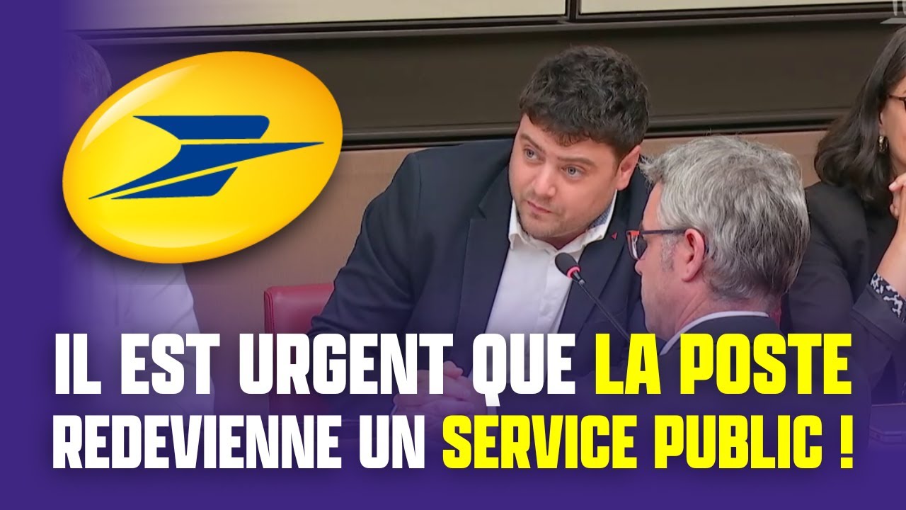 Il est urgent que La Poste redevienne un service public !