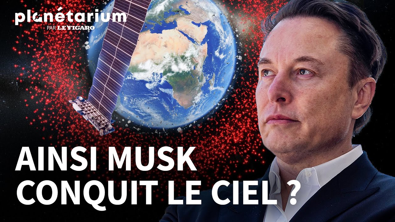Le vrai projet d’Elon Musk avec les satellites Starlink