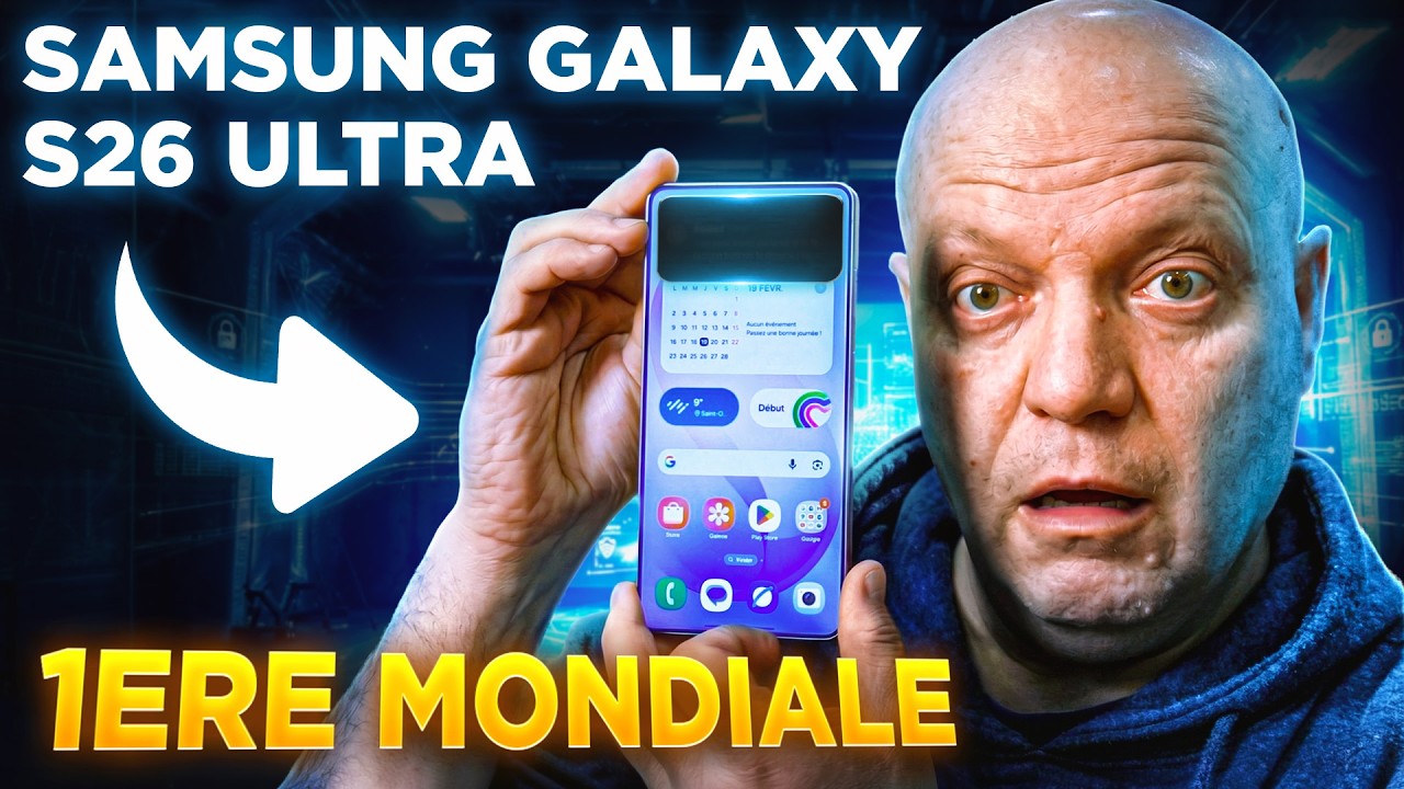 Le Samsung Galaxy S26 Ultra et sa nouveauté INCROYABLE 👀