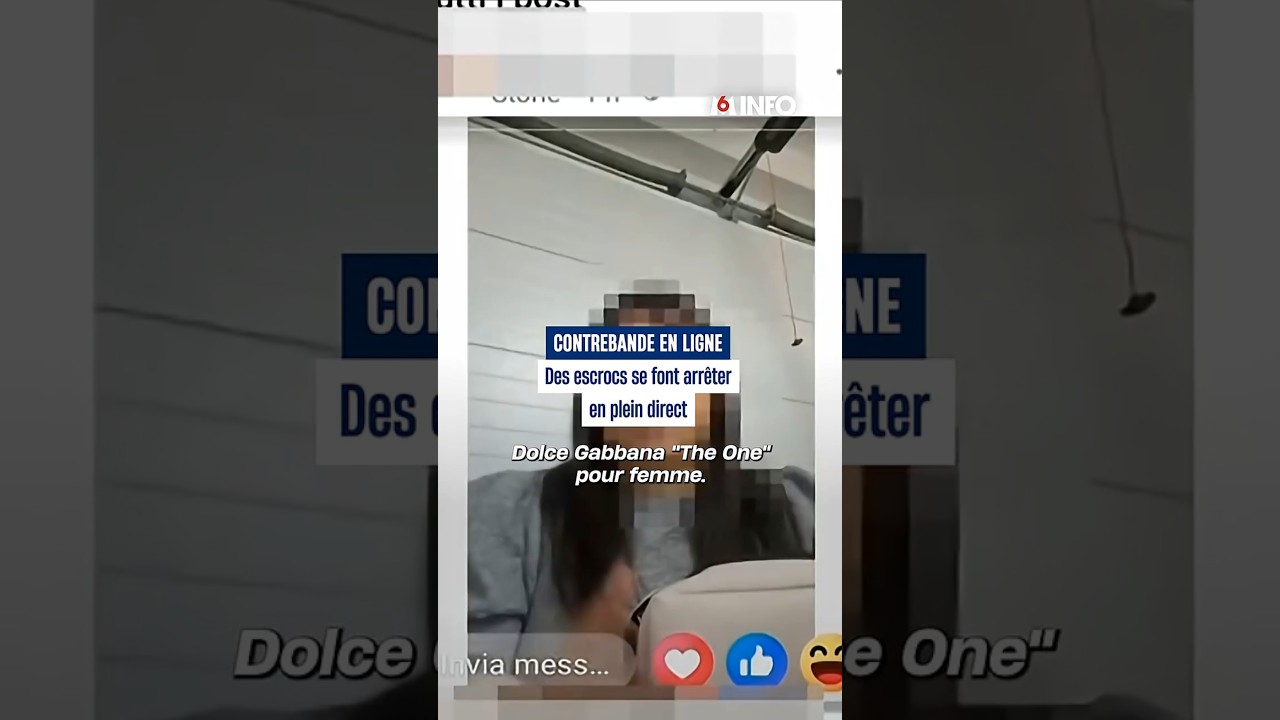 Contrebande en ligne : Des escrocs se font arrêter en plein direct