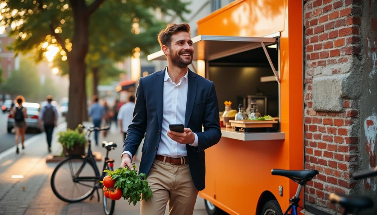 découvrez l'histoire inspirante de « le déclic », où un professionnel des télécoms change de carrière pour lancer une aventure gourmande unique avec son food-truck.